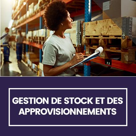 Gestion des stocks et des approvisionnements