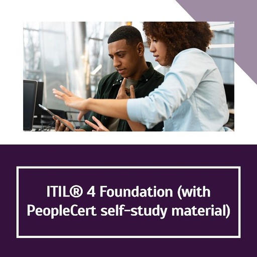 ITIL® 4 Foundation (with PeopleCert self-study material), Examen inclus